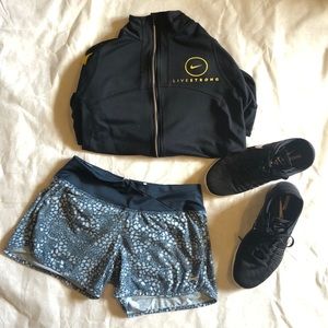 2/$10 Blue Nike running shorts